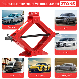 Chuyên Nghiệp 2T Cắt Kéo Jack Ngoài Trời Phụ Tùng Lốp Thay Đổi <span class=keywords><strong>Kit</strong></span> Với Lug Cờ Lê Xe Jack <span class=keywords><strong>Kit</strong></span> - Product Image 6