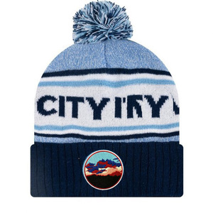 Designer Knitted <strong>Pom</strong> <strong>Pom</strong> Sport Bobble Hats Winter Knit Toque Custom <strong>Beanie</strong> With Embroidered logo - Product Image 3