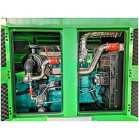 Générateur OEM 100 kW Chine haute performance au gaz naturel méthane GNL GPL biogaz 125 kVA 100 kW 80 % d'efficacité IP23