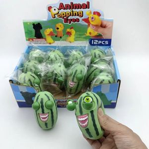 Jouets anti-stress en gros, nouveau design, mignons, en forme de pastèque, jouets à presser, décompression, jeu à bulles - Product Image 1