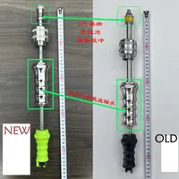 DYS Marteau à inertie à mâchoires variables et double poids, à longue course, pour réparation dentaire, Argent/Vert, Compatible OLIVER, Nouveau modèle