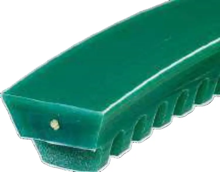 Green 6x4 Good quality tootched pu v belt rubber v belt