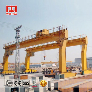 أعلى جودة تقنية عالية Weihua L نوع شعاع واحد السكك الحديدية الكهربائية المتنقلة 10 طن 15 طن 20 طن 30 طن إطار رافعة جسرية <span class=keywords><strong>Goliath</strong></span> - Product Image 3