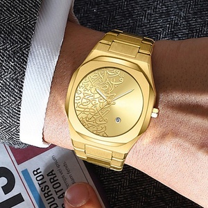 AliExpress Explosions Men's Business Watch Quartz Eco-Friendly Alloy Stainless Steel Band <b>Calendar</b> Fashion Wholesale - Product Image 2