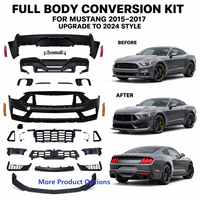 Remplacement pour Mustang 2015-2017 : Kit de conversion de pare-chocs avant style MACH 1 pour une mise à niveau du look de la voiture