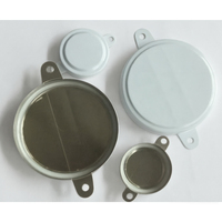 Capsules de scellage en métal pour fûts en acier de 55 gallons, couvercles en fer blanc pour emballage de barils d'huile, 70 mm et 35 mm