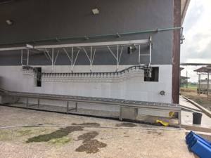 Automatische varkens slachtapparatuur slachthuis transportband slachtproductielijn met motor kerncomponenten - Product Image 5