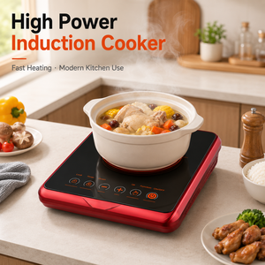 Cuisinière à induction portable multifonctionnelle en acier inoxydable à commande tactile à chauffage rapide, prix fabricant bas, KI02026 - Product Image 2