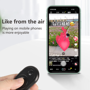 Mini không dây điều khiển từ xa trang Turner Bluetooth từ xa màn trập Tương thích cho IOS Android điện thoại thông minh máy tính bảng - Product Image 4