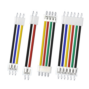 JFY SCN2.54 Terminal Wire 6 Pin Colored PVC Insulated Tinned Copper Wire Harness For PCB Connection - Product Image 5