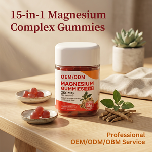 Gomitas de Magnesio OEM ODM para la Recuperación Muscular y Mejorar la Calidad del Sueño, Fórmula Personalizada de Marca Privada - Product Image 1