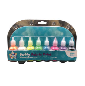 3d DIY Permanent Fabric Paint Textile Paint 3d Puffy Soft Verf Fabric Paint <b>for</b> Textile - Product Image 1