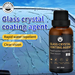 طلاء زجاج السيارات الكيميائي H18 من إنتاج المصنع، طلاء كريستالي فائق المقاومة للماء بتقنية النانو، عناية لمدة 3 سنوات - Product Image 2