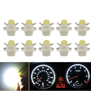 Bevinsee 10 cái bóng đèn <span class=keywords><strong>LED</strong></span> bảng điều khiển bảng điều khiển bảng điều khiển 12V màu trắng - Product Image 2