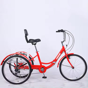 Triciclos <span class=keywords><strong>de</strong></span> 7 velocidades para adultos, bicicletas <span class=keywords><strong>de</strong></span> <span class=keywords><strong>3</strong></span> <span class=keywords><strong>ruedas</strong></span> <span class=keywords><strong>de</strong></span> 20, 24 y 26 pulgadas, triciclos para adultos, bicicletas <span class=keywords><strong>de</strong></span> tres <span class=keywords><strong>ruedas</strong></span>, triciclo <span class=keywords><strong>de</strong></span> crucero con cesta <span class=keywords><strong>de</strong></span> la compra - Product Image 6