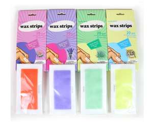 Striscia di cera non tessuta per le gambe delle braccia sotto le ascelle dei capelli sopracciglio Bikini contiene striscia di ceretta 10 <span class=keywords><strong>strisce</strong></span> 2 salviette - Product Image 1