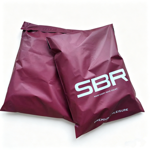 Custom Logo <b>Waterproof</b> Poly Mailer Self-adhesive Mailing Bag Multiple Colors Express Courier Bag For Clothing Online Shop - Product Image 3
