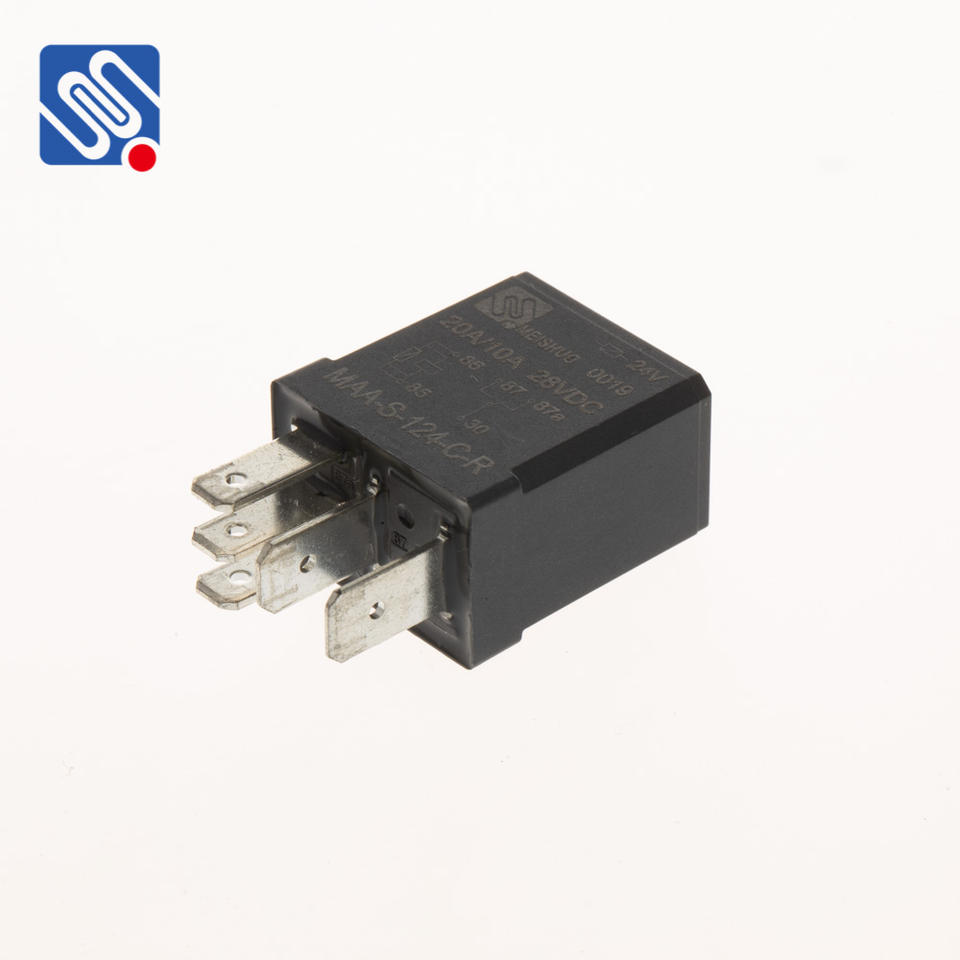 Meishuo MAA-S-124-C-R 12 Volt 30A 5-Pin 24V Electric Auto Relay for New Condition with Free Sample & Shipping