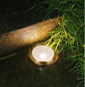 Lumière <span class=keywords><strong>LED</strong></span> étanche souterraine 5W <span class=keywords><strong>IP67</strong></span>, éclairage encastré pour jardin, allée, <span class=keywords><strong>extérieur</strong></span>, COB, <span class=keywords><strong>220V</strong></span> DC12V, blanc chaud - Product Image 4
