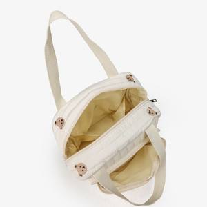 <span class=keywords><strong>Bolsa</strong></span> de <span class=keywords><strong>maternidad</strong></span> acolchada esponjosa para mamá materna, de algodón bordado bolso de hombro, bolso de mano para recién nacido, patrón de oso de peluche - Product Image 6