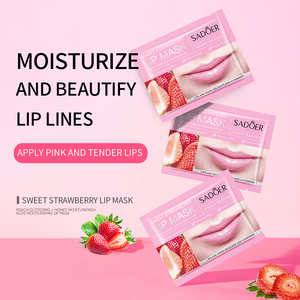 Masque Lèvres Hydratant et Éclaircissant SADOER Sweetheart Strawberry pour une Peau Douce et Éclatante - Product Image 1