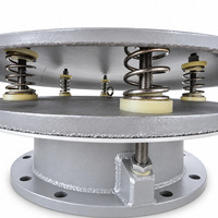 Couvercle de manhole de secours OEM pour réservoirs de stockage industriels, avec plans d'ingénierie, rapport de test et rapport MTR disponibles