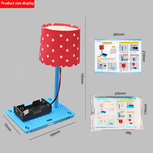 Bricolage pour enfants coloré petite lampe de table jeu amusant expérience scientifique pour l'éducation <span class=keywords><strong>Science</strong></span> et ingénierie jouet - Product Image 4