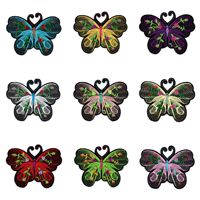 Écusson de broderie papillon 3D divers insectes à coudre en fer Écusson de broderie personnalisé en feutre Vente en gros Nouvel arrivage