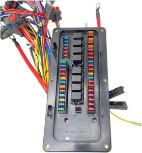 Caja de fusibles y mazo de cables de cabina para excavadoras 312D, 315D, 320D - Repuestos 350-8253, 3508253, 259-5296, 2595296, 2840917, 284-0917 - Product Image 5