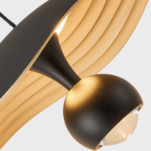 Minimalist Bedside Pendant Light Warm Light E27 Single Head Oval Shape Home Decor - Product Image 3