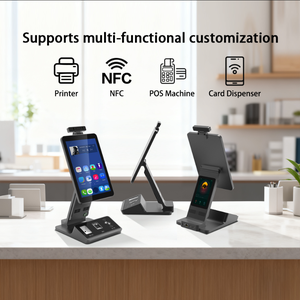 Chiosco Hotel con Schermo da 10.1 Pollici, Terminale Self Check-in per Hotel in Acciaio Laminato a Freddo Durevole, Chiosco per Check-in Hotel con Modulo 4G e SDK - Product Image 1