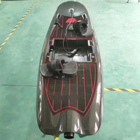 Planche de surf motorisée électrique en fibre de carbone avec vitesse rapide et planche électrique légère