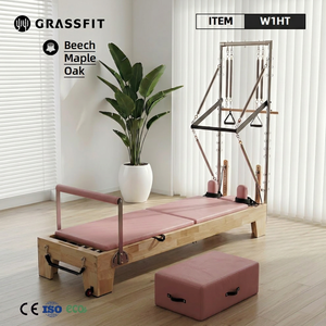Macchina Professionale <span class=keywords><strong>per</strong></span> Pilates GRASSFIT con Mezza Torre Trapezoidale, Attrezzatura Cadillac <span class=keywords><strong>per</strong></span> Studio Yoga - Product Image 3
