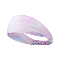 Bandeau de sport élastique à pompons pour bébés filles, style européen-américain, respirant, avec logo et couleur personnalisés, design sur mesure, pour usage quotidien