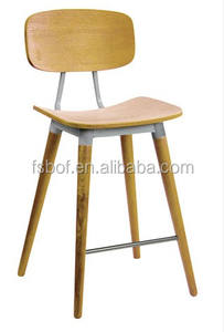 Sgabello da bar girevole in legno di nuovo Design 360 sgabello da bar in legno usato sgabelli girevoli SIH8074 - Product Image 6