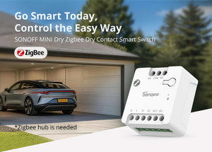 Interruptor Inteligente de Contacto Seco Zigbee SONOFF MINI-ZBD MINI, Compatible con Alimentación CA y CC, Control de <span class=keywords><strong>Puerta</strong></span> de <span class=keywords><strong>Garaje</strong></span>, <span class=keywords><strong>Motor</strong></span>, Caldera, <span class=keywords><strong>Puerta</strong></span> Principal - Product Image 3