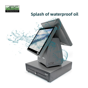 Caisse enregistreuse tactile 15,6 pouces de haute qualité en ABS, modèle <span class=keywords><strong>8000</strong></span>, avec processeur <span class=keywords><strong>Intel</strong></span> J1900, garantie 1 an, NFC et Wi-Fi, pour systèmes de point de vente - Product Image 3