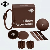 Ensemble de Pilates personnalisé avec logo en gros, fabricant professionnel de kits de yoga et de Pilates, équipement de fitness pour entraînement à domicile, balle de yoga coulissante