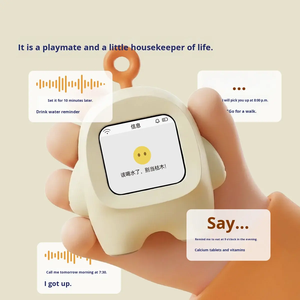 Asistente de Voz Inteligente con IA, Reloj con Vocalización Musical, Robot Inteligente Multifuncional con Wi-Fi y Recargable por USB - Product Image 5