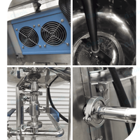 Homogénéisateur 3000W pour extraction botanique, Réacteur à flux circulaire, Équipement de mélange pour la production de biodiesel nano, Disperseur ultrasonique