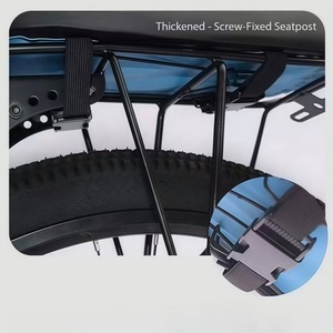 OEM <span class=keywords><strong>MTB</strong></span> Mountainbike Rücksitzkissen Leder & Memory-Schaum Ergonomisches Design Weich & Komfortabel Verbreitert Universell Passend - Product Image 4