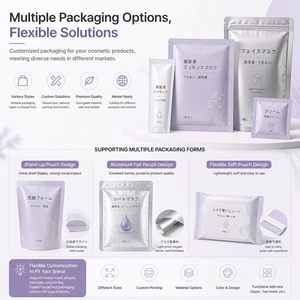 Bolsas de Embalaje Cosmético Personalizadas para el Mercado Japonés, Embalaje <span class=keywords><strong>Flexible</strong></span> Impreso a Prueba de Fugas de Alta Calidad - Product Image 3