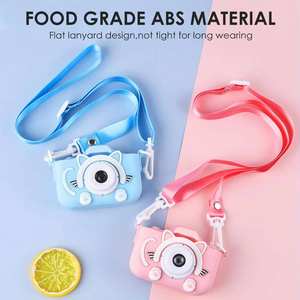 กล้องดิจิตอลเด็กยอดนิยมปี 2024 รุ่นฮิต กล้องถ่ายรูปเด็กน่ารัก พร้อมกรอบรูป  ระบบ Face Priority ความจุสูงสุด 32GB สีชมพู สำหรับเด็กผู้หญิงและเด็กผู้ชาย - Product Image 3