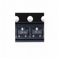 Transistor bipolaire à petit signal PNP MMBT3906-13 SOT-23 SMD 40V 200mA VCEO -40V VCBO -40V Amplificateur Triode de commutation