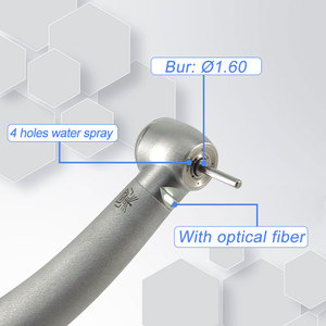 Equipo Dental, Turbina de Alta Velocidad con Fibra Óptica LED / Pieza de Mano Quirúrgica para Laboratorio Dental Midwest Airotor - Product Image 5