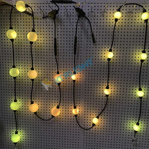 50mm 30mm Đường kính 360 12V 24V Độ chiếu sáng 10 pcs chuỗi ánh sáng <span class=keywords><strong>SMD</strong></span> 5050 <span class=keywords><strong>RGB</strong></span> <span class=keywords><strong>LED</strong></span> DMX 512 <span class=keywords><strong>pixel</strong></span> bóng đèn giáng sinh - Product Image 5