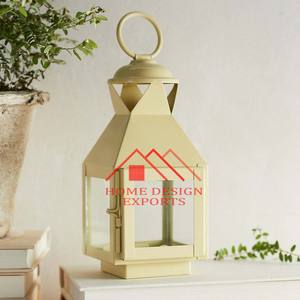 2025 nuevo diseño de hierro hecho a mano linterna marroquí superventas decoración vela colgante multicolor linterna de vela para decoración de boda - Product Image 3