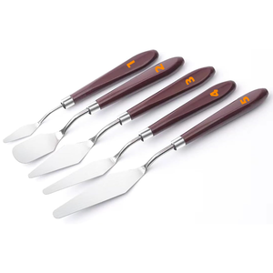 Set di <span class=keywords><strong>5</strong></span> Spatole per Pittura, Coltelli per Telaio, Accessori per Pittura a Olio, Adatti per Tela, Decorazione Torte Fai-da-Te - Product Image 2