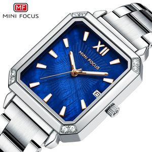 मिनी फोकस mf0472l mf 0472 लक्जरी महिलाओं जापान क्वार्ट्ज वॉच वाटरप्रूफ स्टेनलेस स्टील बैंड की कलाई - Product Image 2