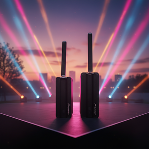 Haut-parleur à batterie rechargeable pliable et inversé <span class=keywords><strong>Pioneer</strong></span> Fashion Outdoor Party avec deux microphones en bande U - Product Image 1